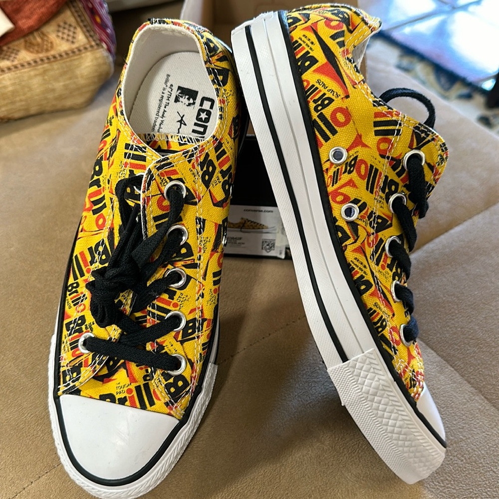 Limited Edition Converse Andy Warhol Brillo Pop Art Sneakers(W6/M4) New